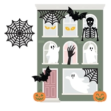 Spellbinders Dies - Halloween City Holiday